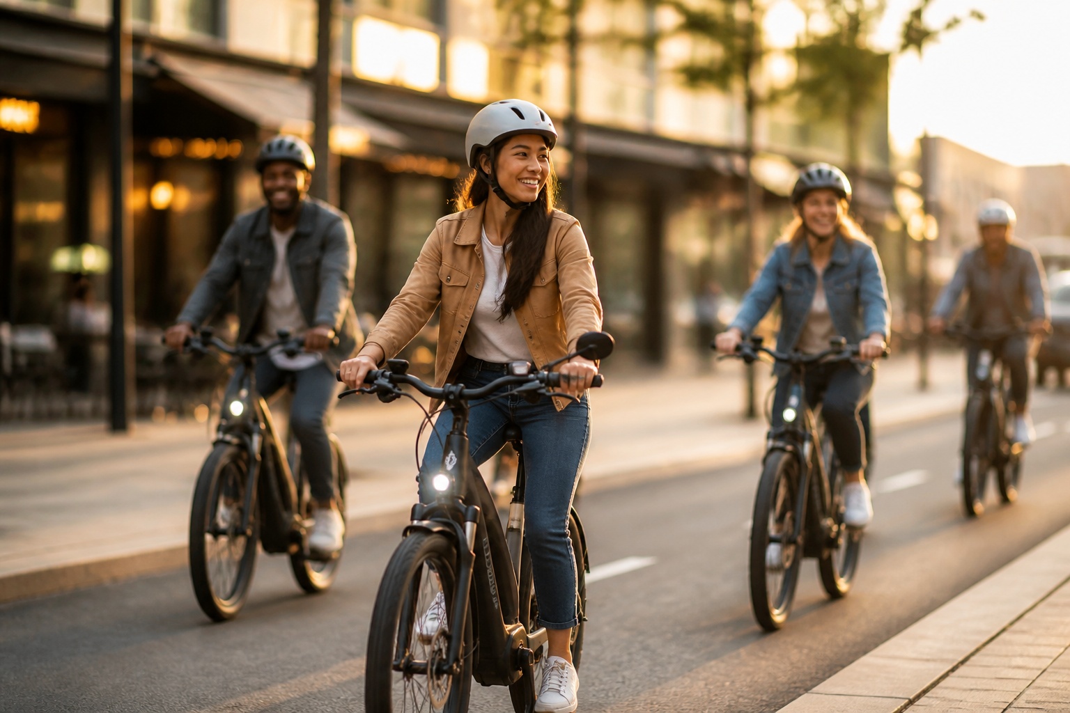 Urban E-Bike community riders