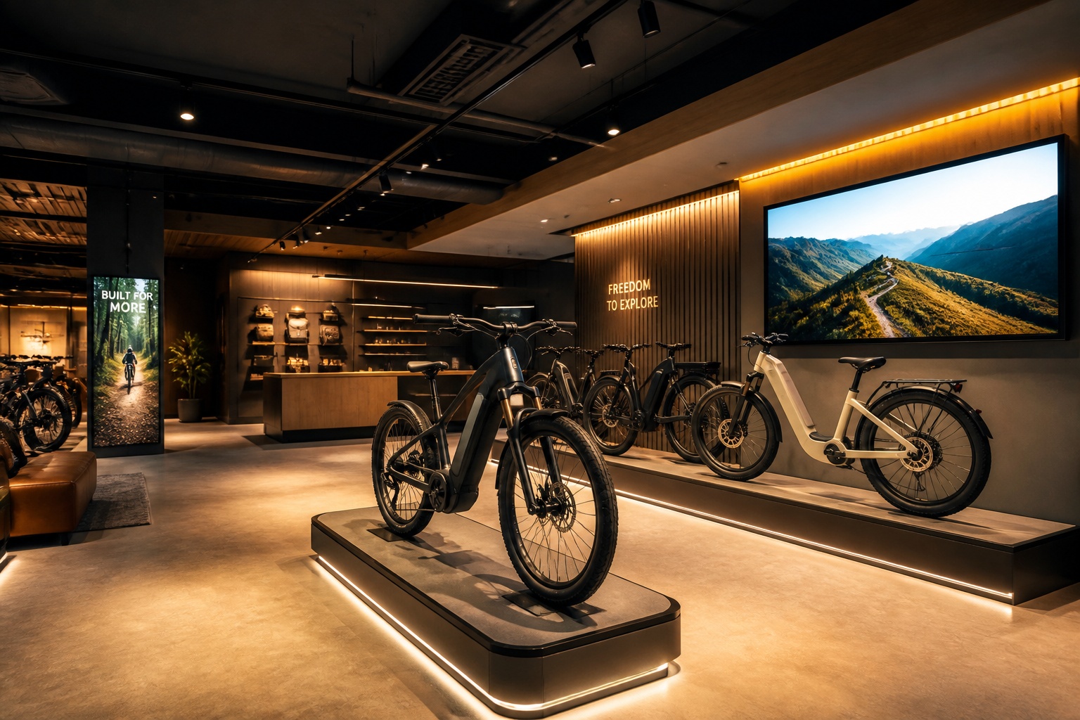 Urban E-Bike showroom
